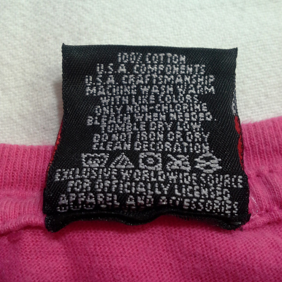 Zion Rootswear Johnny Cash t-shirt Sz XS est Pink Graphic t-shirt - Picture 4 of 8